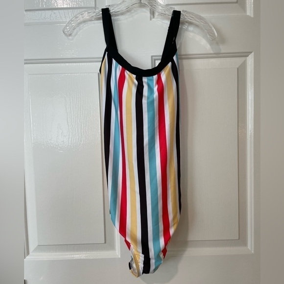 next Other - NEXT. Morning Routine One Piece Swimsuit. NWT. Size XL. Striped, slimming,classy